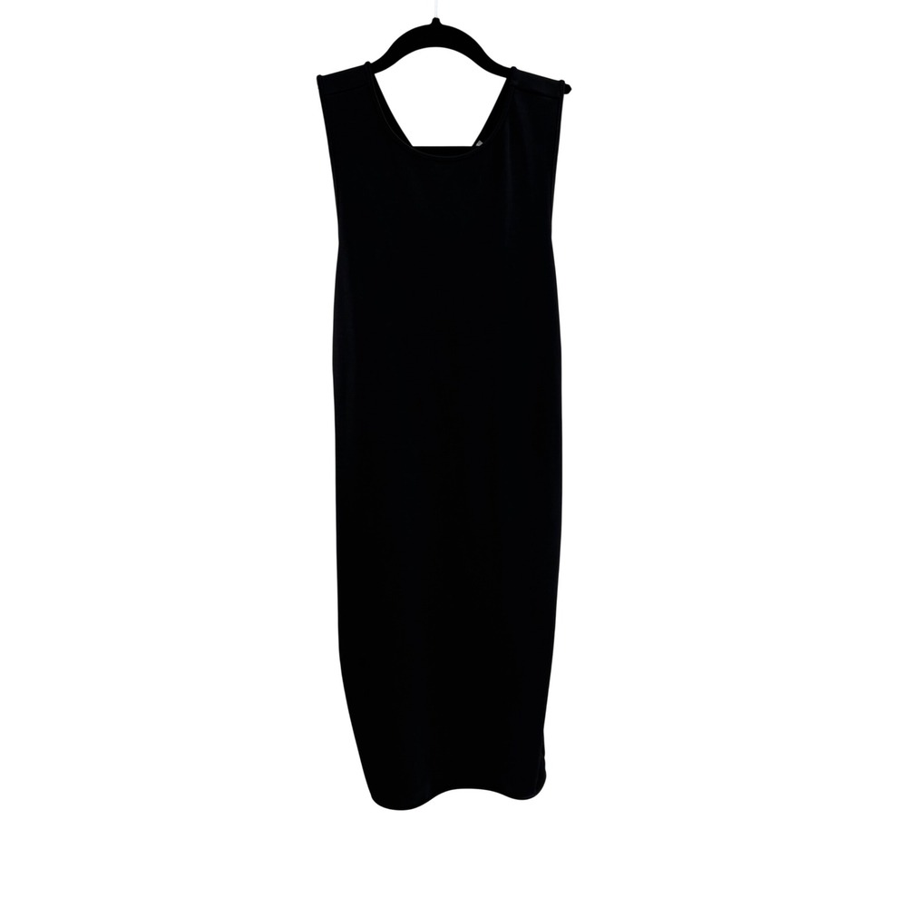 Finders Keepers Black Sleeveless Midi Dress Size M